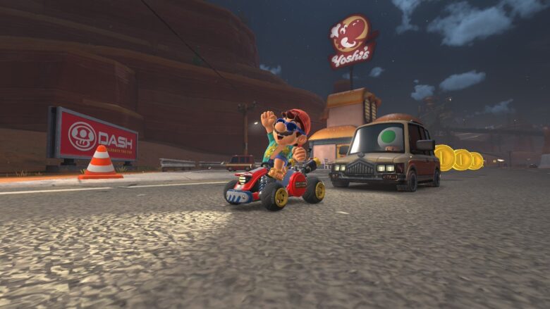 マリオカートワールドのマリオ